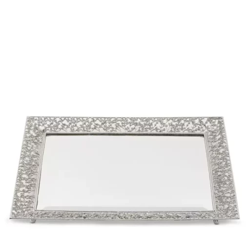 Discount ❤️ Olivia Riegel Silver Isadora Beveled Mirror Tray 👍 -Many Online Shop unnamed file 107