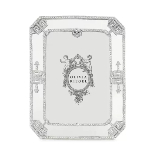 Discount 🎁 Olivia Riegel Deco Mirror 5" X 7" Frame Silver 🥰 -Many Online Shop unnamed file 156