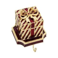 Best reviews of 🔔 Olivia Riegel Striped Gift Box Crystal & Pewter Stocking Holder Green 🎁 -Many Online Shop unnamed file 171