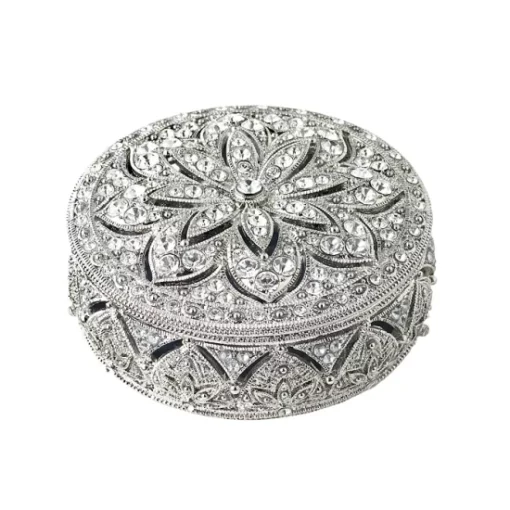 Best Pirce ✨ Olivia Riegel Windsor Round Box Silver 🛒 -Many Online Shop unnamed file 18