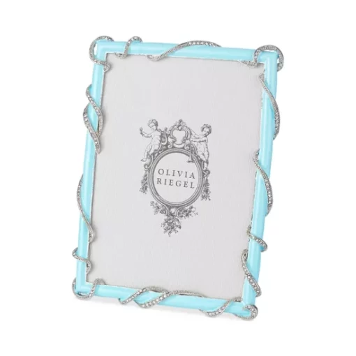 Best Pirce ✨ Olivia Riegel Baby Harlow 5" X 7" Frame Blue 🛒 -Many Online Shop unnamed file 212