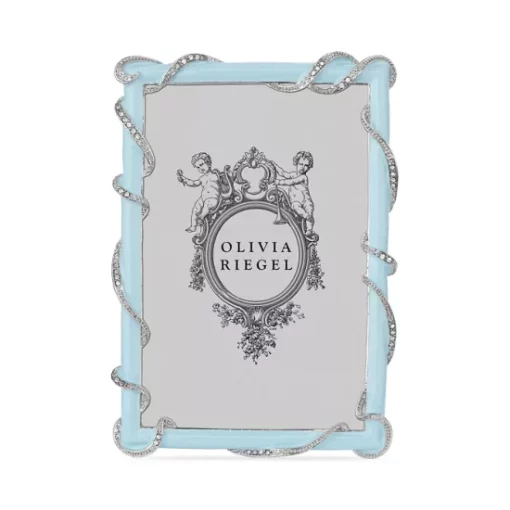 Flash Sale 🥰 Olivia Riegel Baby Harlow 4" X 6" Frame Blue 🔥 -Many Online Shop unnamed file 230