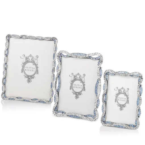 New ⭐ Olivia Riegel Cydney Frames Silver/blue ❤️ -Many Online Shop unnamed file 324