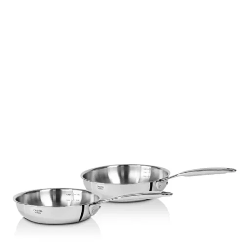 Cheapest 💯 Cristel Castel' Pro 2-Piece Frying Pan Set Silver 🔔 -Many Online Shop unnamed file 412