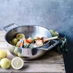 Deals 🎁 Cristel Castel' Pro 5.45-qt. Stewpan With Lid Silver 🤩 -Many Online Shop unnamed file 440