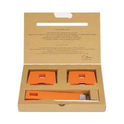 Best Sale 😀 Cristel Mutine 3-Piece Handle Set Orange ✔️ -Many Online Shop unnamed file 443